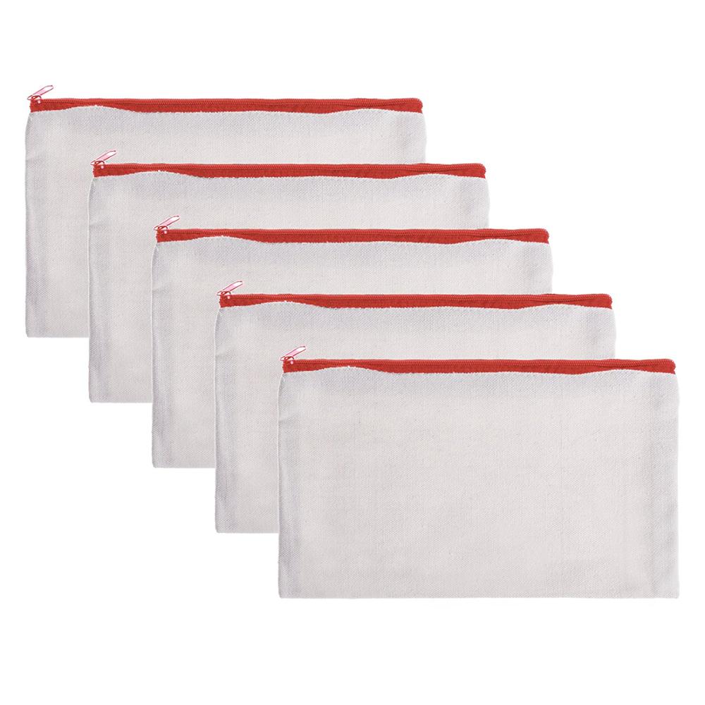 かわいいプレーンコットン化粧品キャラクターキャンバス